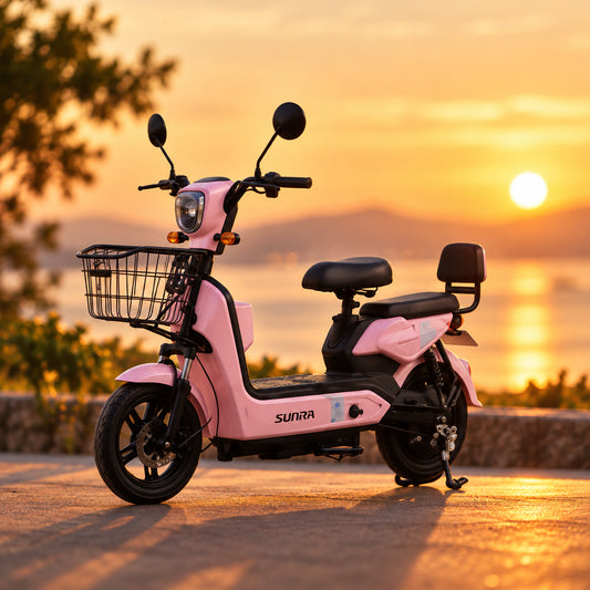 Moto Elétrica Orvite T1 500W - rosa