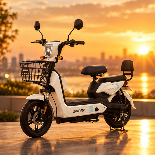 Moto Elétrica Orvite T1 500W - branco