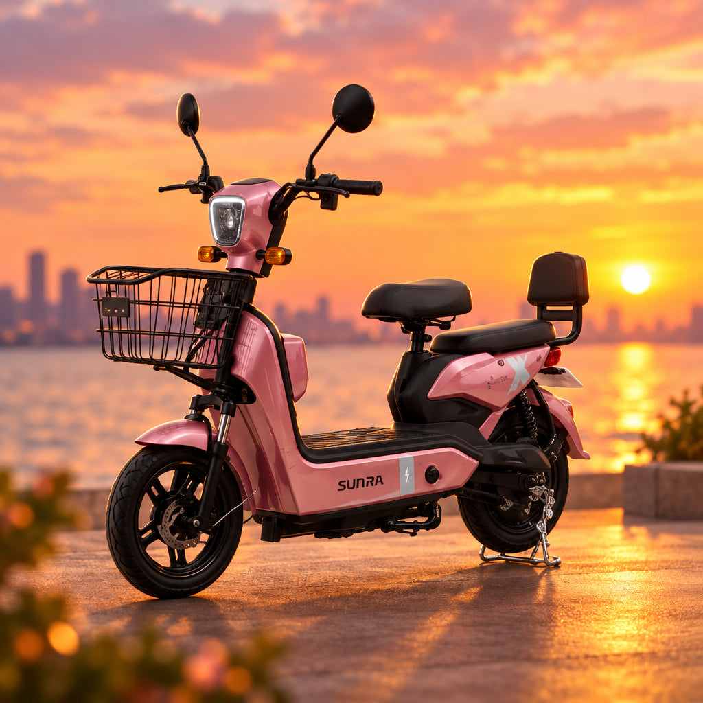 Moto Elétrica Orvite T1 500W - Ouro Rosa