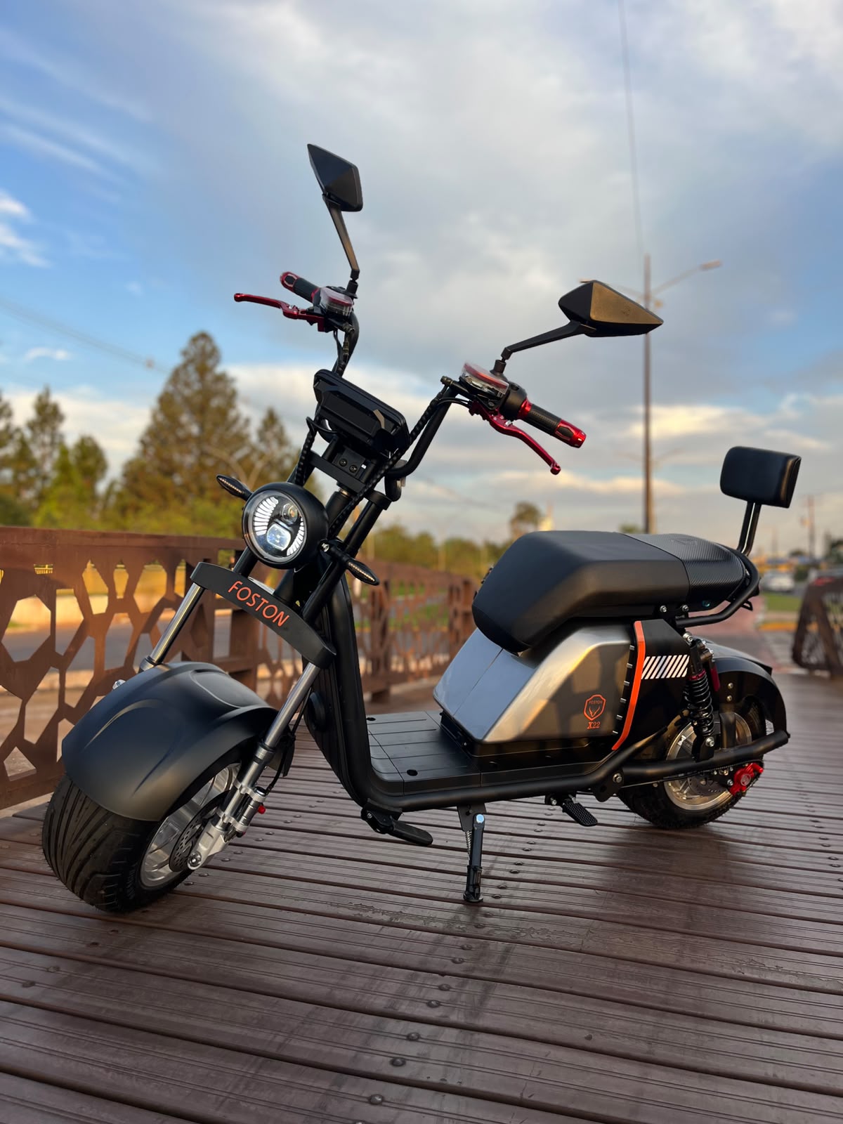 Foston x22MAX 1000W - Cor Cinza