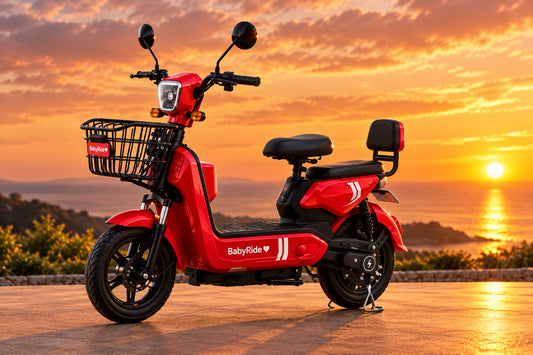 Moto Elétrica Orvite T1 500W - vermellho