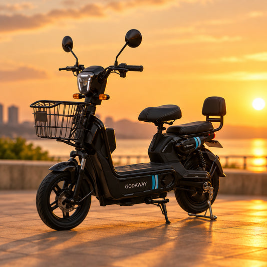 Moto Elétrica Orvite T1 500W - preto