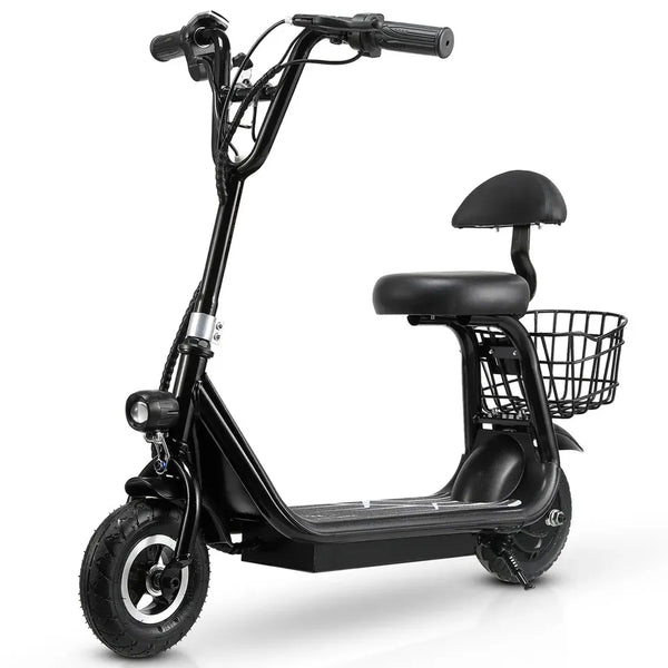 Mini Scooter Elétrico Infantil Cor: Preto e branco